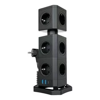 Сетевой фильтр QUMO Power Block System PD1+2 12SP5U P-0003 42089