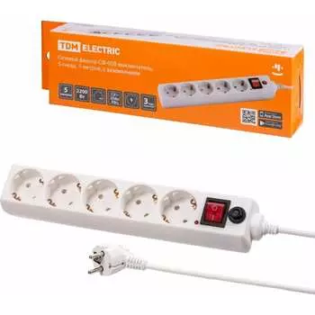 Сетевой фильтр TDM ELECTRIC СФ-05В SQ1304-0018