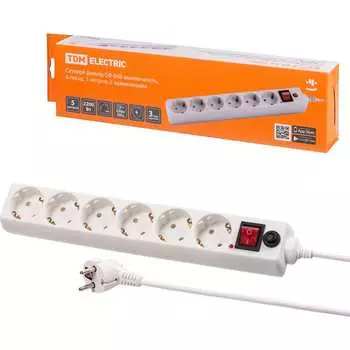 Сетевой фильтр TDM ELECTRIC СФ-06В SQ1304-0021