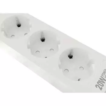 Сетевой фильтр-удлинитель Harper UCH-440 White PD3.0 H00003204