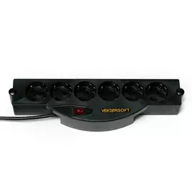 Сетевой фильтр Vektor SOFT 15784