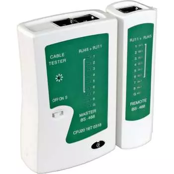 Сетевой тестер для RJ-45/RJ-11/RJ-12 ExeGate 271121