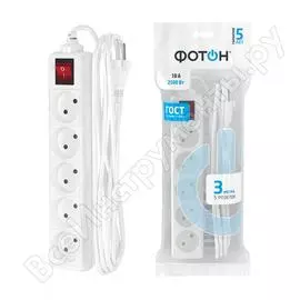 Сетевой удлинитель ФОТОН 10-35S 21118
