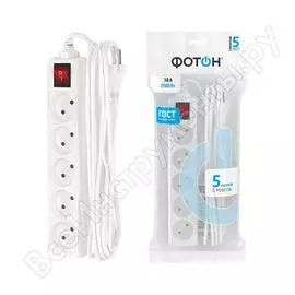 Сетевой удлинитель ФОТОН 10-55S 21206