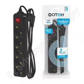 Сетевой удлинитель ФОТОН 16-25ЕS 22729