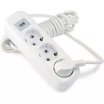 Сетевой удлинитель LUX У3-Е-USB-05 4606400418924
