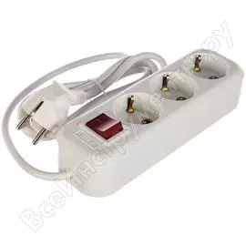 Сетевой удлинитель LUX У3-ЕВК-02 4606400419860