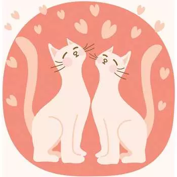 Сетка для игрушек в ванну JOYARTY Кошачья любовь tgb_422691