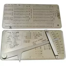 Шаблон для измерения ямок труб АЛЬФА-НДТ WG10 00-00001473