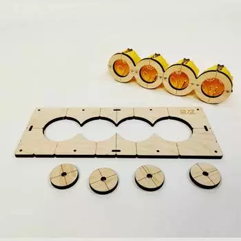 Шаблон для сверления подрозетников РОТОР 4Shablon-v3-72