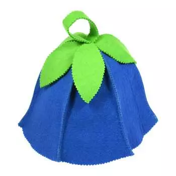 Шапка банные штучки дюймовочка 3 цвета, войлок 100% 40142