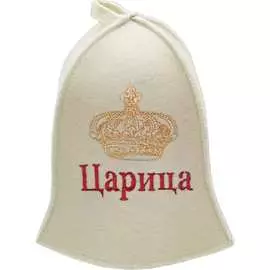 Шапка для бани Бацькина баня Царица 10010