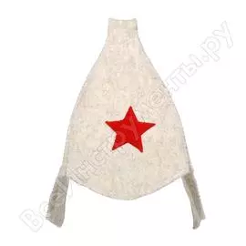 Шапка Hot Pot Будёновка белая 42014