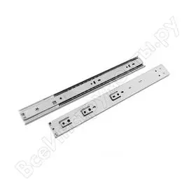 Шариковые направляющие с доводчиком boyard db4512zn/400