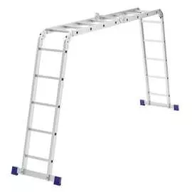 Алюминиевая шарнирная лестница СИБРТЕХ 97884
