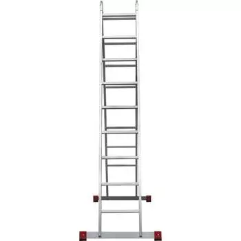 Шарнирная двухсекционная лестница Новая Высота 3310209