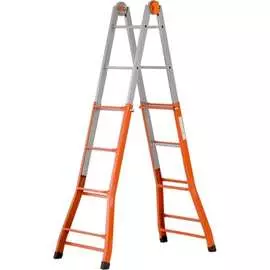 Шарнирная телескопическая лестница-стремянка Gierre PEPPina Acal 100 Mini A0010