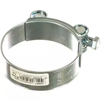 Оцинкованный шарнирный хомут Стройбат