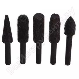 Металлические шарошки для фигурных отверстий, по металлу FIT 36475