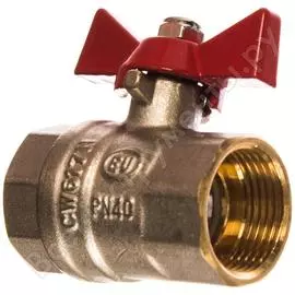 Шаровой кран euros ручка-бабочка, 3/4" внутренняя - внутренняя резьба eu.st1284040 34_k