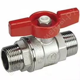 Шаровой кран giacomini латунь хром r253d 15 ру42 нр бабочка r253x003 007-0897