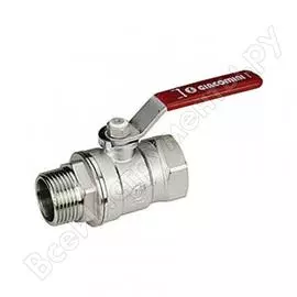 Шаровой кран giacomini латунь хром r254dl 15 ру42 вр/нр рычаг r254lx003 007-0901