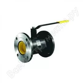 Шаровой кран ld сталь, ду 20, ру40, фланцевое присоединение, полнопроходной кш.ц.ф.020.040.п/п.02 007-7824