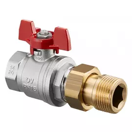 Шаровой кран oventrop dn-25, 1", вн, с плоским уплотнением 1406394