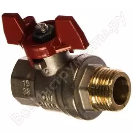 Полнопроходной шаровой кран OVENTROP OptibalDN-15 1076304