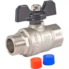 Шаровой кран PROFACTOR в/н бабочка 3/4 дюйма PF FBV 286