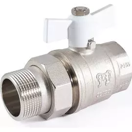 Шаровой кран PROFACTOR с полусгоном в/н бабочка 1 1/4 дюйма PF UBV 327S