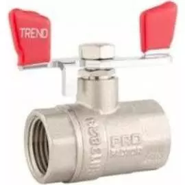 Шаровой кран PROFACTOR в/в бабочка 1 дюйм PF FBV 902