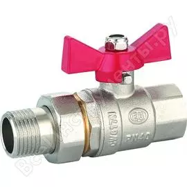 Шаровой кран с полусгоном euros 1 1/2" внутренняя - наружная резьба eu.st1287070 112