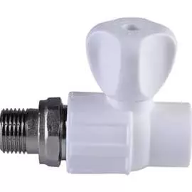 Прямой шаровой кран для радиаторов TEBO C--TB 030060201