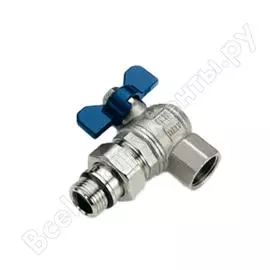 Шаровой кран tiemme нв, бабочка, с разъемным соединением для коллектора 2120045