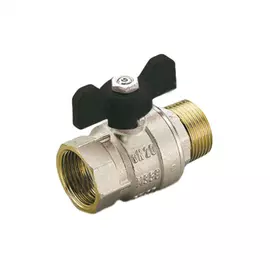 Шаровой кран tiemme scirocco нв, 1/2", черная бабочка 2310165