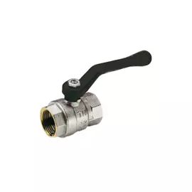 Шаровой кран tiemme scirocco вв, 1"1/2, черный рычаг 2310150