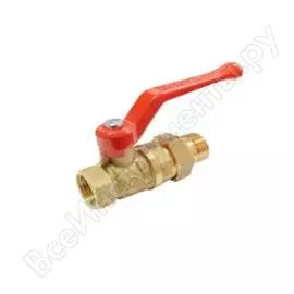 Шаровой кран valfex латунный 11б27фт1м optim ду15 ру16 м/амер полнорычажный vf.225.l0r1.012 107-6201