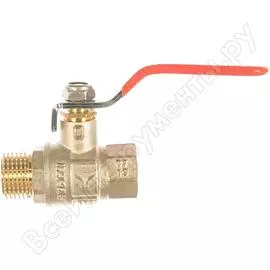 Шаровой полнопроходной кран pro aqua н-в ручка рычаг 1/2 fwl53-m15-f15x