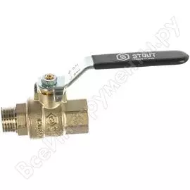 Полнопроходной шаровой кран STOUT RG00938T5RFS19