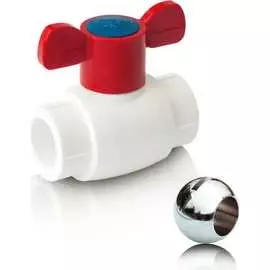Шаровый кран Blue Ocean PPRF/BV/PPR/HW-1B(W)-25
