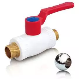 Шаровый кран Blue Ocean PPRF/BV-HW-1/PPR(W)-1" MMT