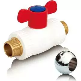 Шаровый кран Blue Ocean PPRF/BV-HW-1B/PPR(W)-1" MMТ