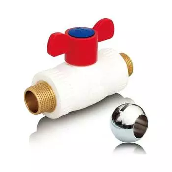 Шаровый кран Blue Ocean PPRF/BV-HW-1B/PPR(W)-1/2" MMT