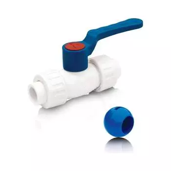 Шаровый кран Blue Ocean PPRF/BVUA-CW/PPR(W)-32