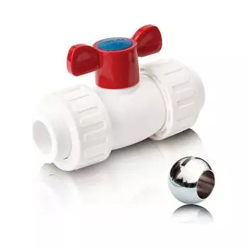 Шаровый кран Blue Ocean PPRF/BVUA-HW-1B/PPR(W)-25