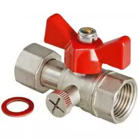 Шаровый кран для подключения манометра Valtec VT.807.N.0402