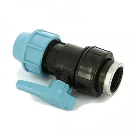 Шаровый кран для труб unidelta компрессионный пнд 20х1/2" 1071020002040