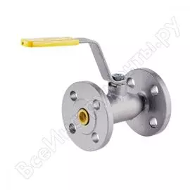 Шаровый кран ld кш.ц.ф ду 32 ру40 фланцевый. сталь кш.ц.ф.032.040.н/п.02 007-1424