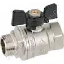 Шаровый кран н/в ду-25 /1" бабочка черная bugatti new jersey 9170006